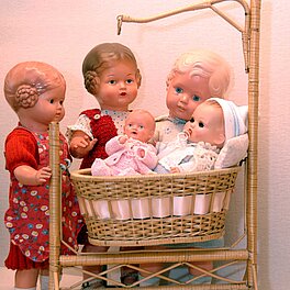 Coburger Puppenmuseum Schildkroet-Puppen