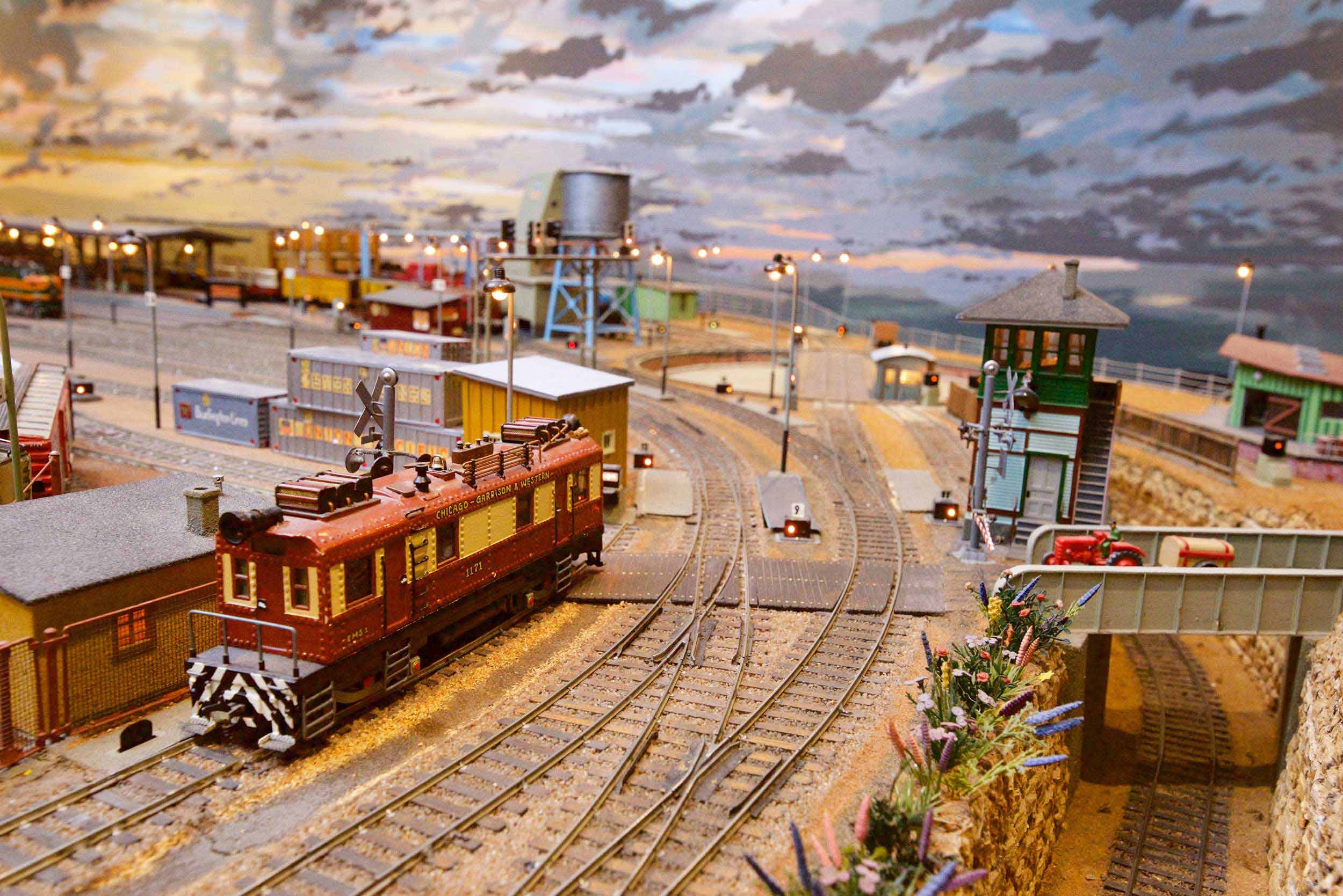 Hier glänzen nicht nur Kinderaugen Hier glänzen nicht nur Kinderaugen - Miniatureisenbahn