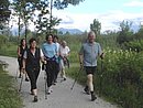 Nordic Walking in Bernau am Chiemsee