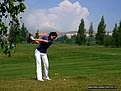 Golfen in Oberstdorf im Allgäu. Golfen in Oberstdorf im Allgäu.