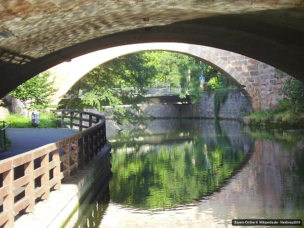 Die Agnesbrücke in Nürnberg Die Agnesbrücke in Nürnberg