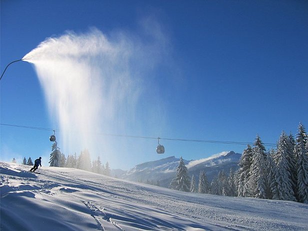Winter in Oberstdorf im Allgäu