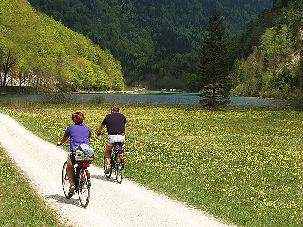 Radfahren in und um Ruhpolding im Chiemgau