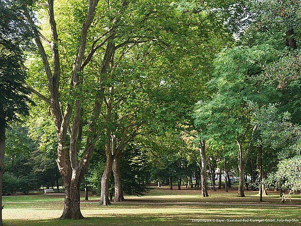 Luitpoldpark in Bad Kissingen