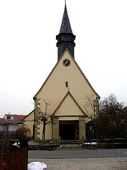 Kirche St. Wendelin in Mittelehrenbach