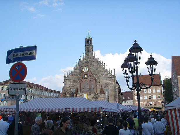 Der Herbstmarkt in Nürnberg Der Herbstmarkt in Nürnberg
