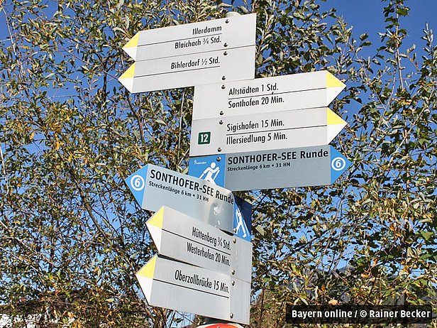 Rundwanderweg Sonthofer See Rundwanderweg Sonthofer See