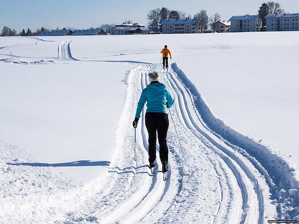 Skilanglauf und Skating in Schleching im Chiemgau