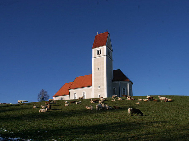 Wallfahrtskirche St. Florian mit der Brunnenkapelle in Greimelberg