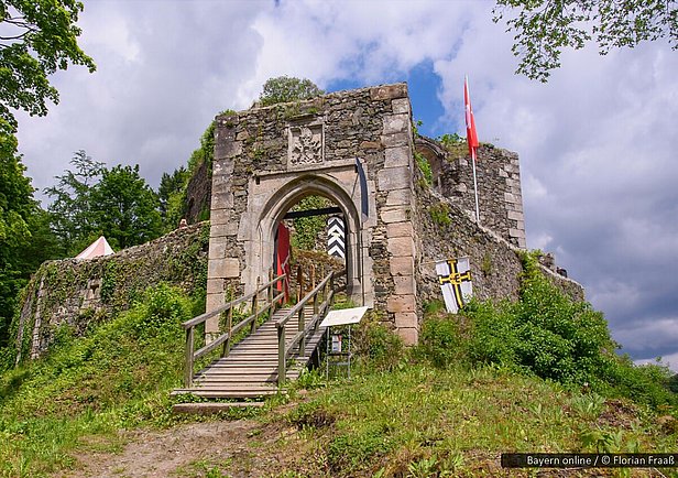 Burg Hohenberneck in Bad Berneck im Fichtelgebirge
