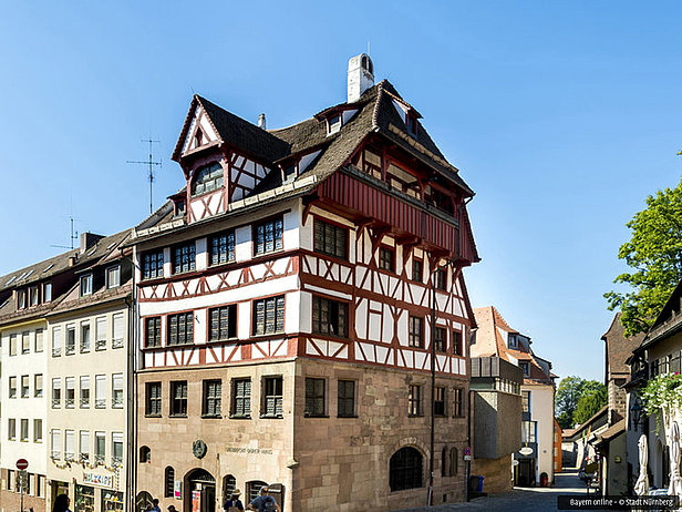 Das Albrecht-Dürer-Haus in Nürnberg