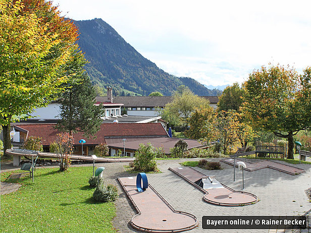 Minigolf spielen in Rettenberg im Allgäu