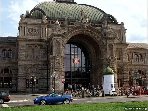 Der Hauptbahnhof in Nürnberg