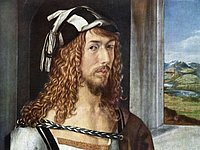 Portrait des bekannten Nürnberger Künstlers Albrecht Dürer