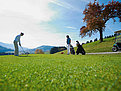 Golf in Oberstaufen im Allgäu. Golf in Oberstaufen im Allgäu.