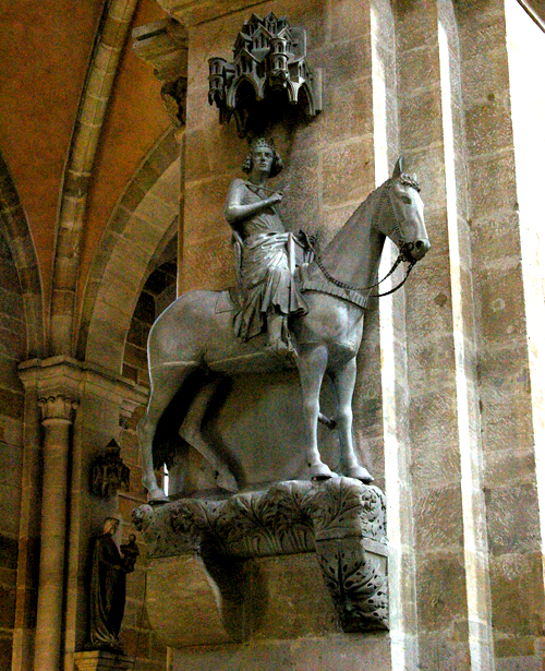 Der Bamberger Reiter im Kaiserdom