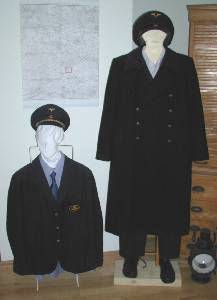 Uniform eines Erbendorfer Bahnbeamten