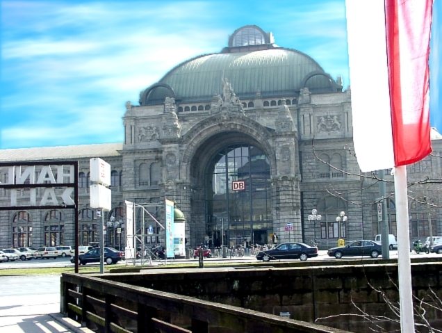 Der neue Hauptbahnhof in Nürnberg.