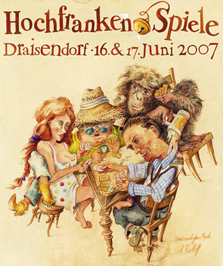 Hochfrankenspiele Plakat 2007 Hochfrankenspiele Plakat 2007