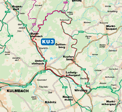 Radtouren in Stadtsteinach im Frankenwald