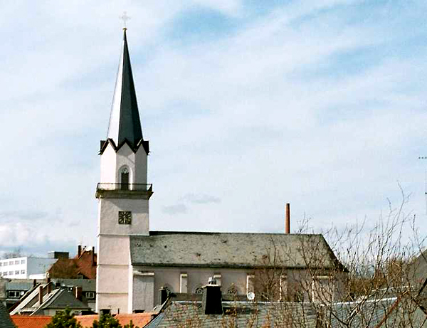 Stadtpfarrkirche in Kirchenlamitz im Fichtelgebirge