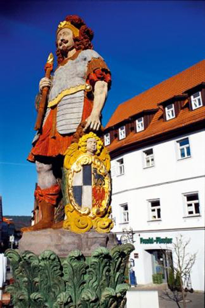 Der Zinsfelder Brunnen in Kulmbach