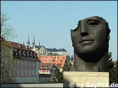 Mitoraj Skulptur in Bamberg