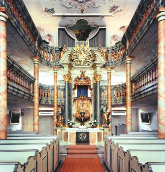 Stiftskirche St. Georgen Aussenansicht