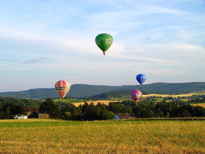 Ballonfahren in und um Bamberg - ein wahrer Traum. Ballonfahren in und um Bamberg - ein wahrer Traum.
