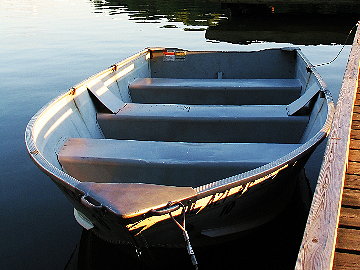 Bootfahren im  Frankenwald