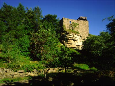 Burg Epprechtstein in Kirchenlamitz im Fichtelgebirge