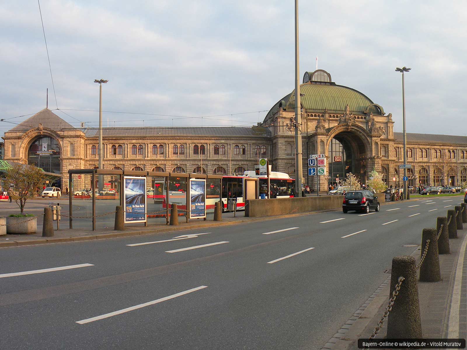 Der Hauptbahnhof in Nürnberg Der Hauptbahnhof in Nürnberg