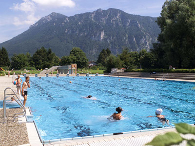 Schwimmen in Inzell im Chiemgau