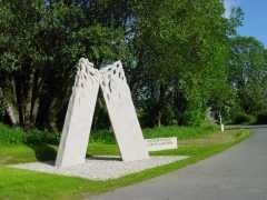 Denkmal Wiederfindung in Rehau im Fichtelgebirge
