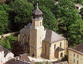 Stadtpfarrkirche St. Jobst in Rehau im Fichtelgebirge