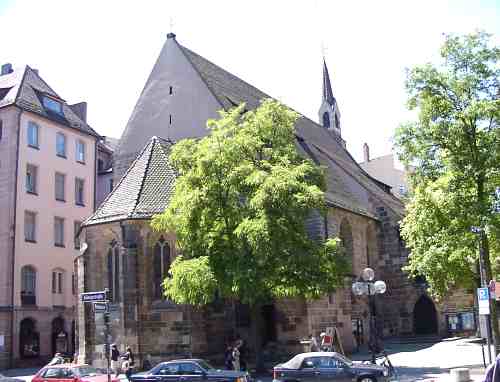 Die Kirche St. Klara in Nürnberg