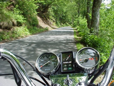 Motorradtouren im Frankenwald